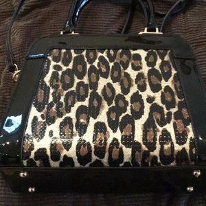 🎉black animal print handbag🔥